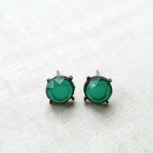 Teal earrings